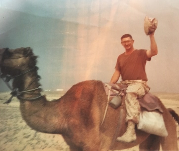 Rodney on camel