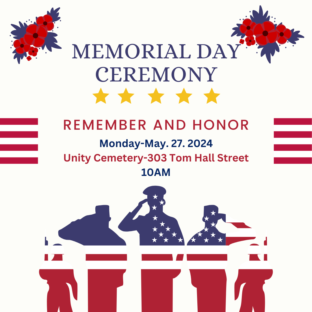 Unity Cemetery Memorial Day Ceremony