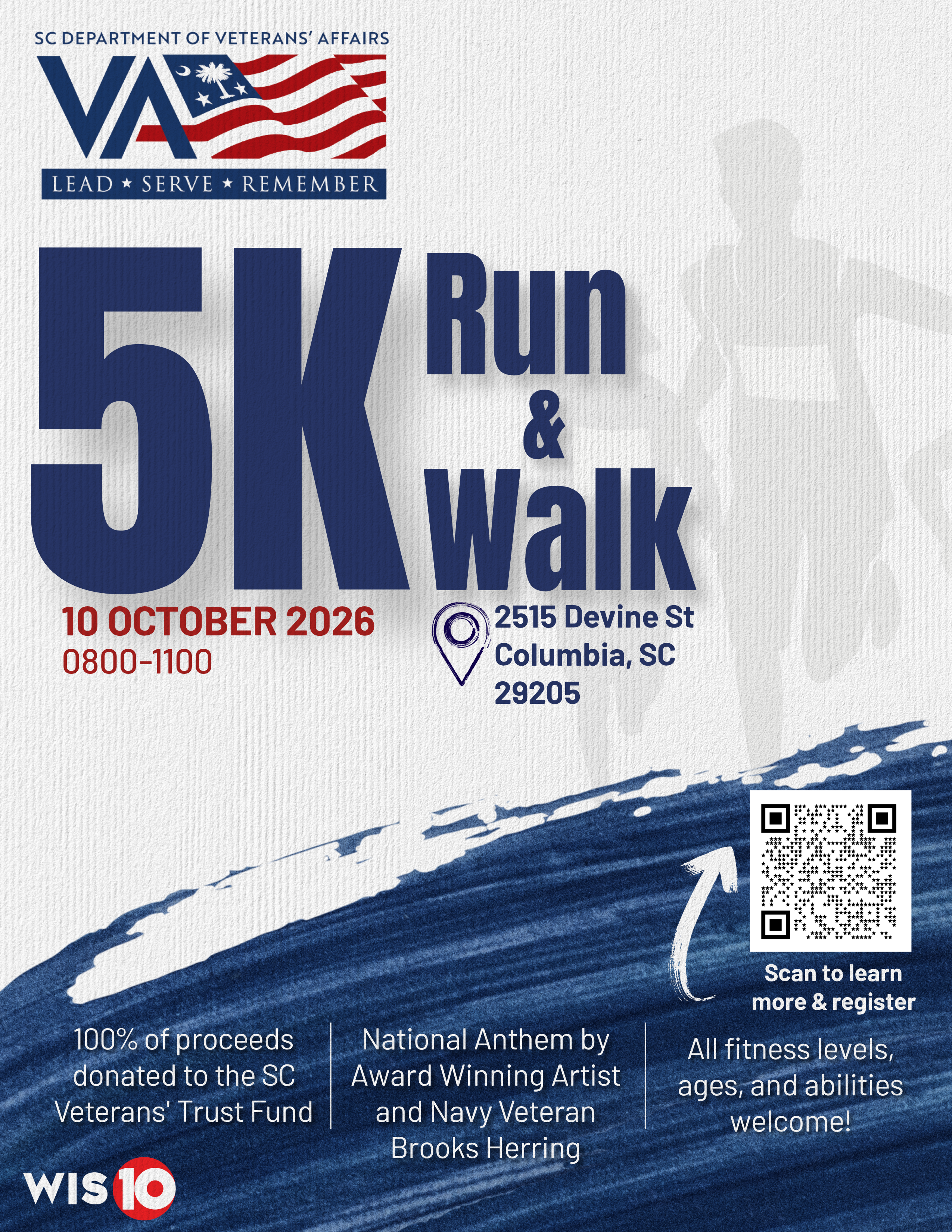 5K Walk and Run flyer. All flyer details included in event description.