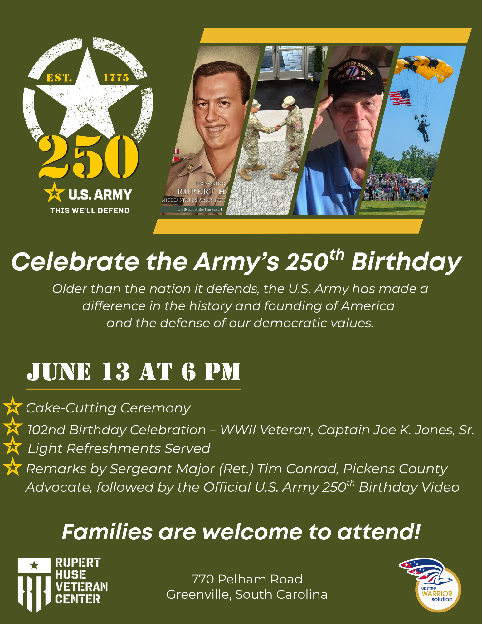 UWS Army Birthday Celebration