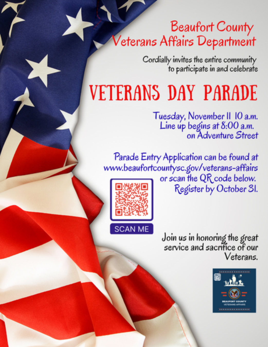 Beaufort County Veterans Day Parade