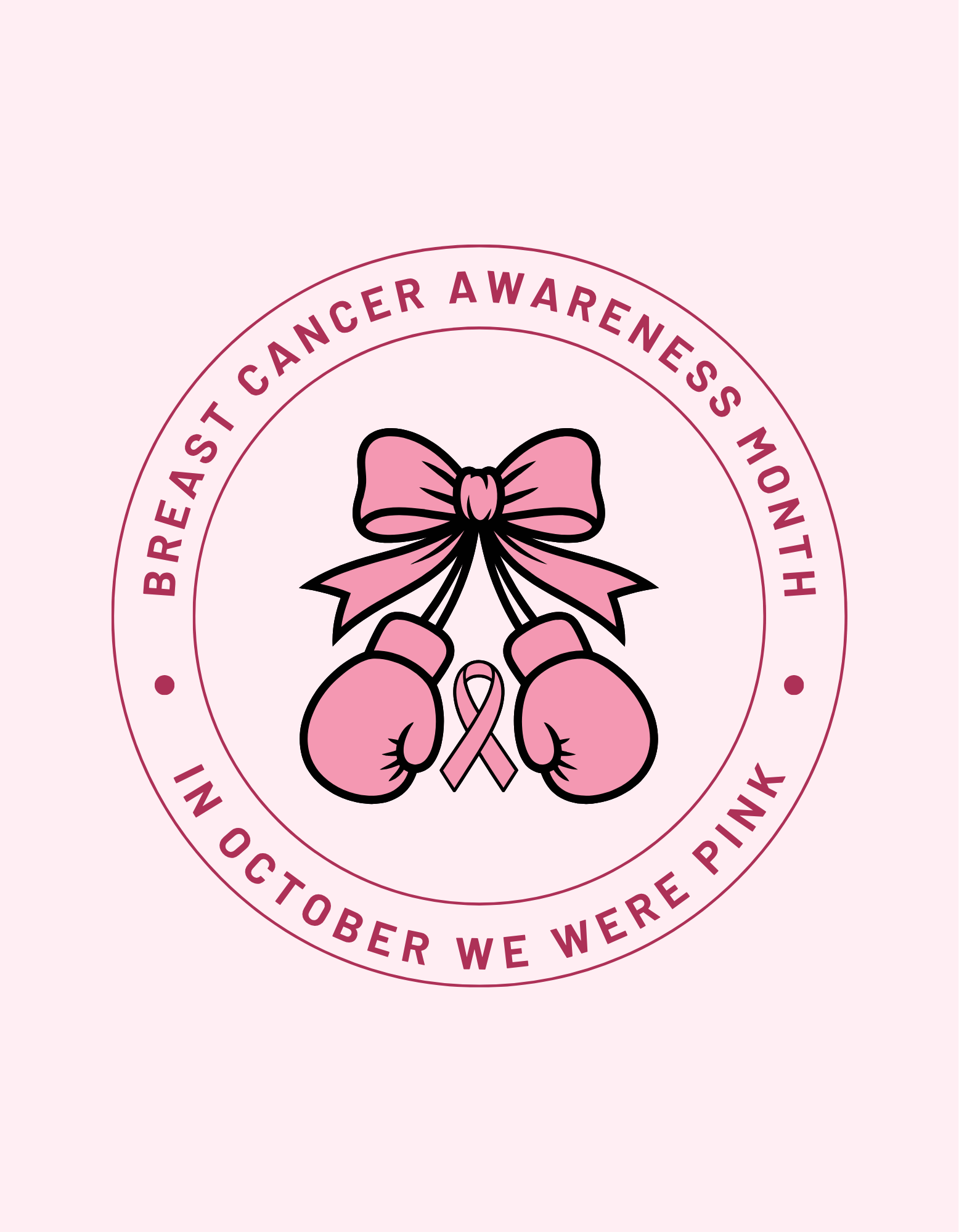 Breast Cancer Awareness Month-In October We Wear Pink