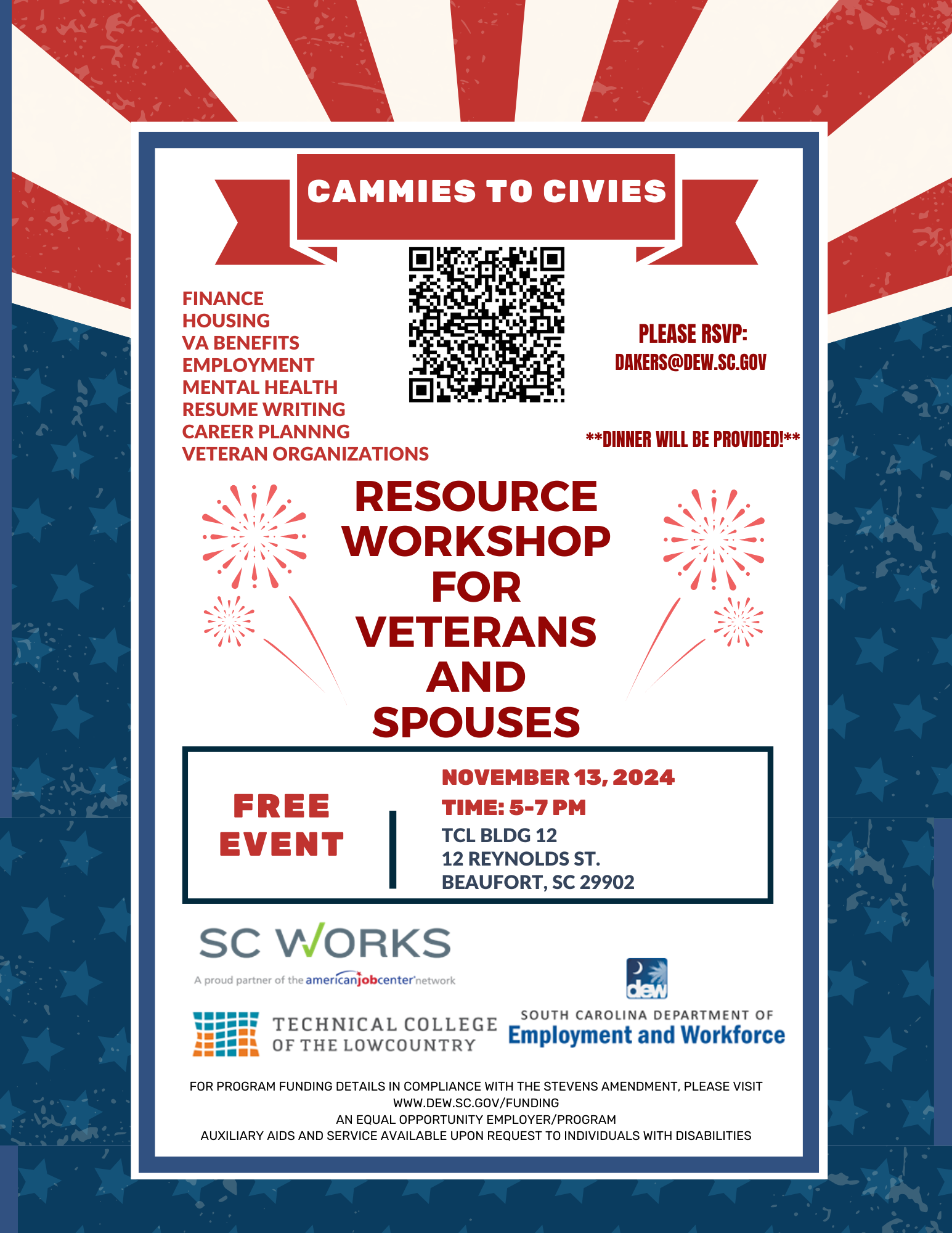 Cammies to Civies Flyer