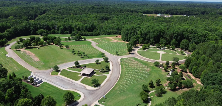 Cooper Cemetery Aerial