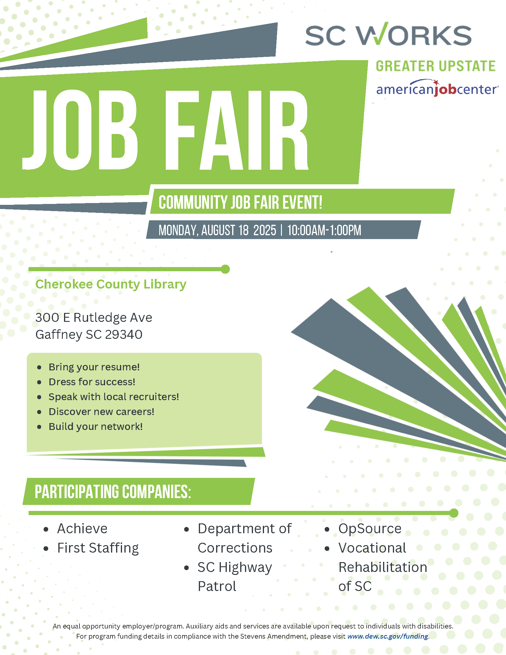 Gaffney Job Fair
