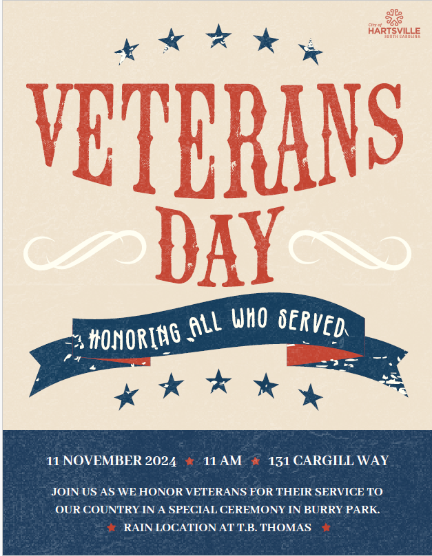 Hartsville Veterans Day Event