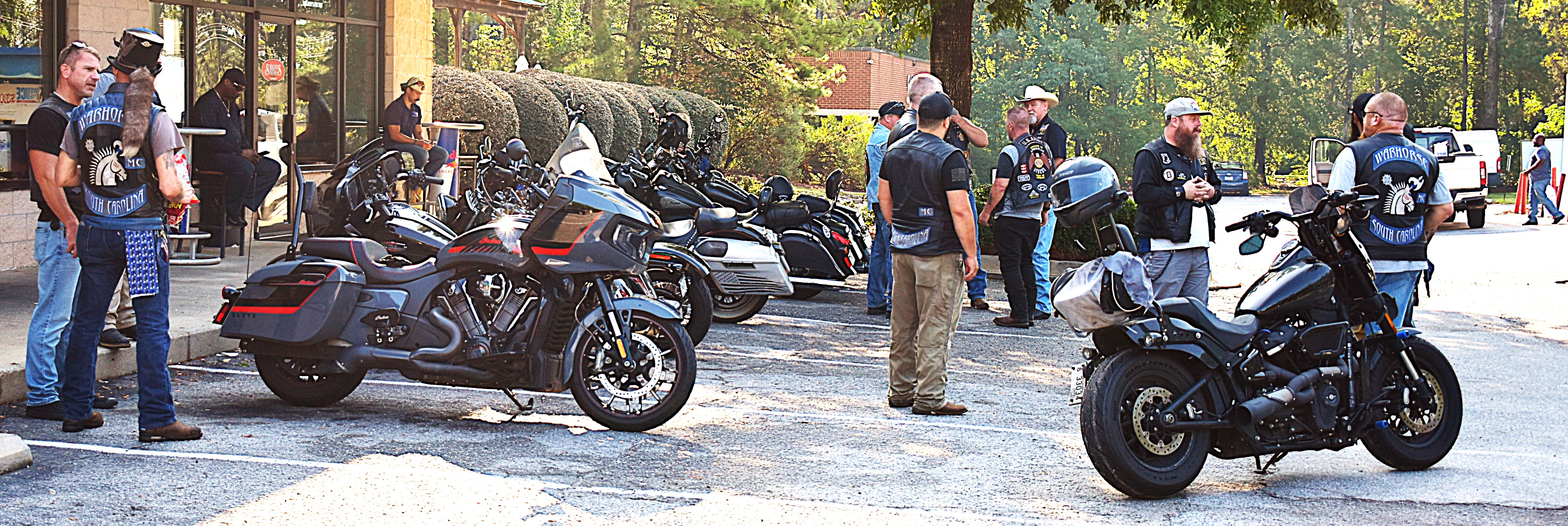 Riders gather for the 7th Annual Honor Ride & Car Show in support of Veteran’s Last Patrol.