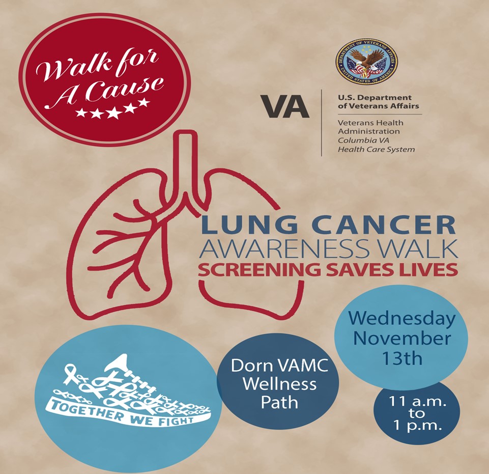 Lung Cancer Awareness Walk Flyer