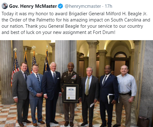 Beagle Order of Palmetto