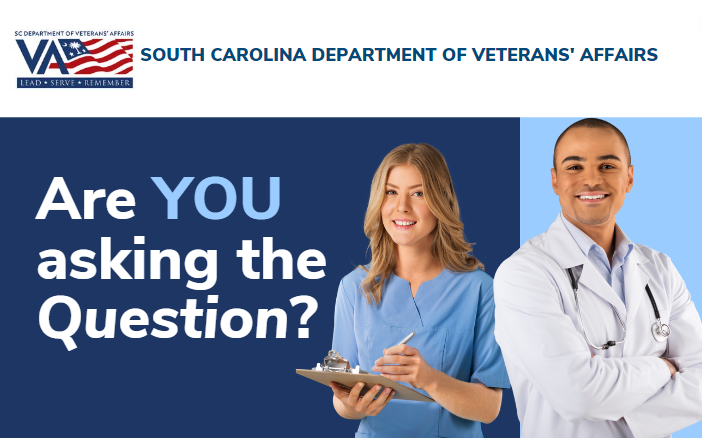 'Ask the Question' | SC Department Of Veterans' Affairs