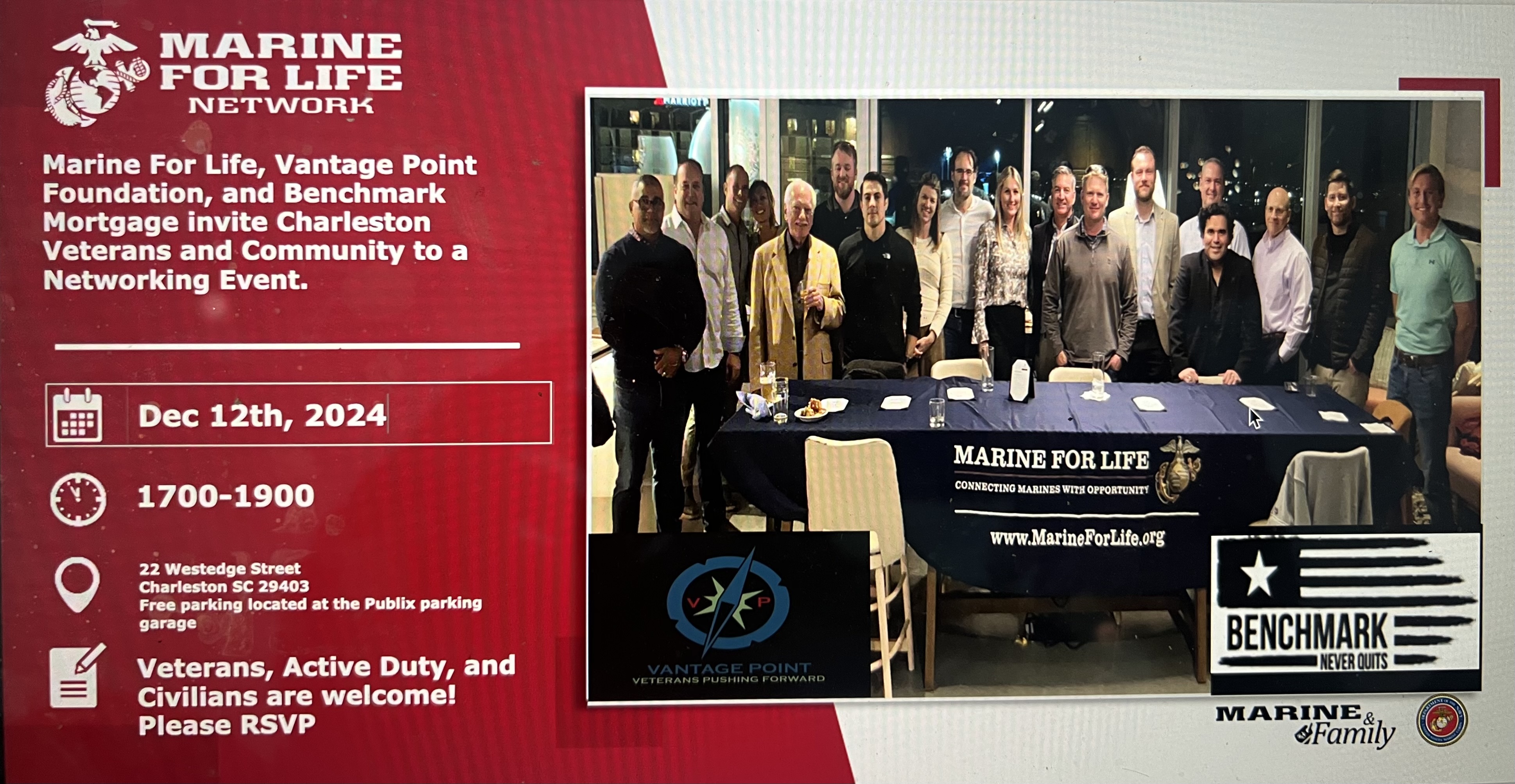 Marine for Life Event