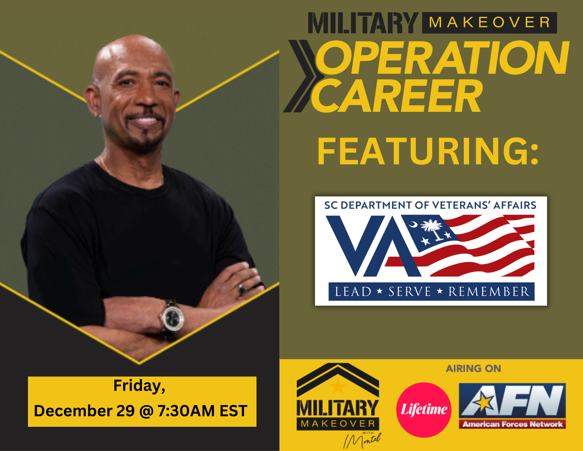 Military Makeover Operation Career Flyer