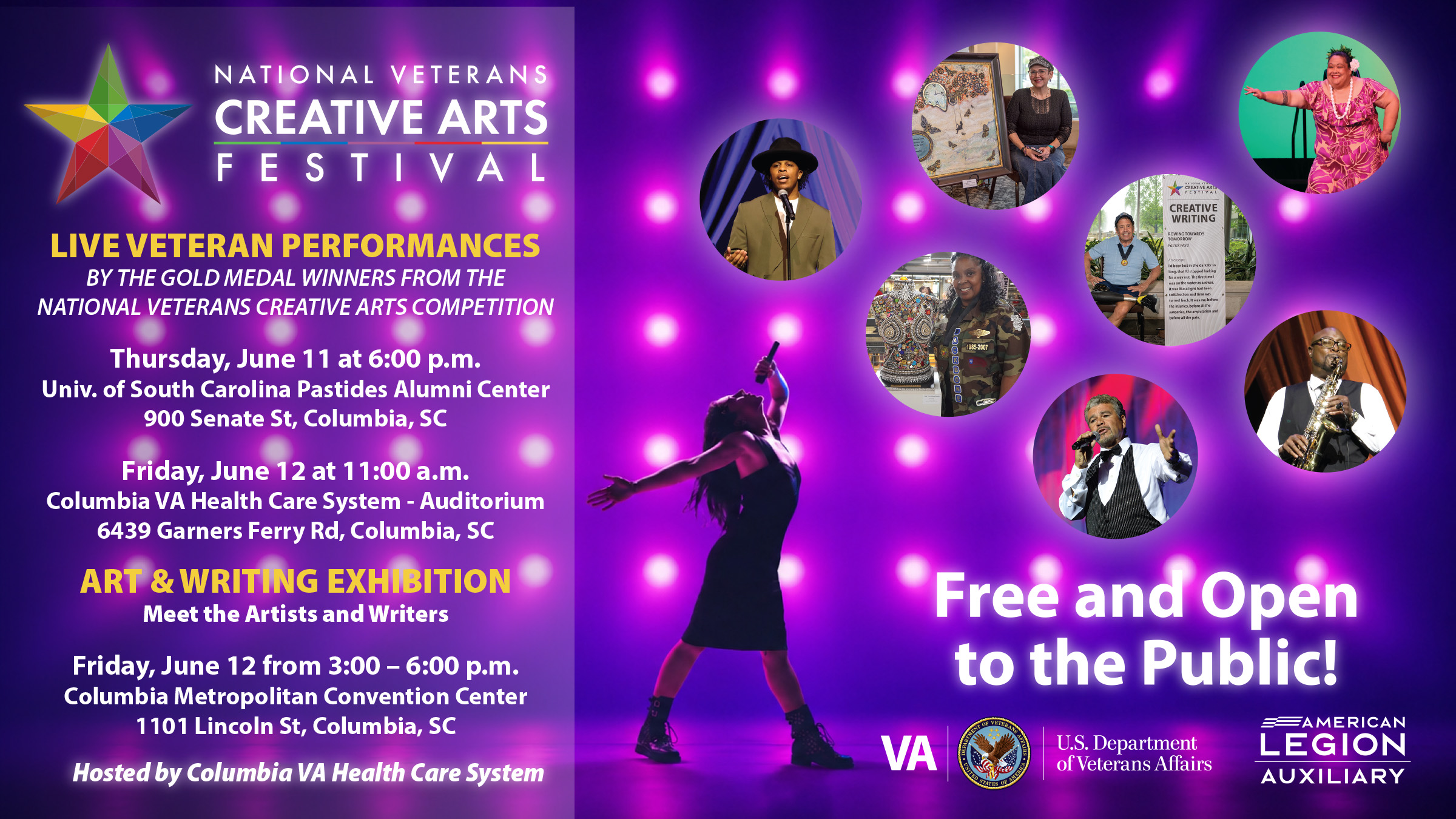 Flyer - National Veterans Creative Arts Festival
