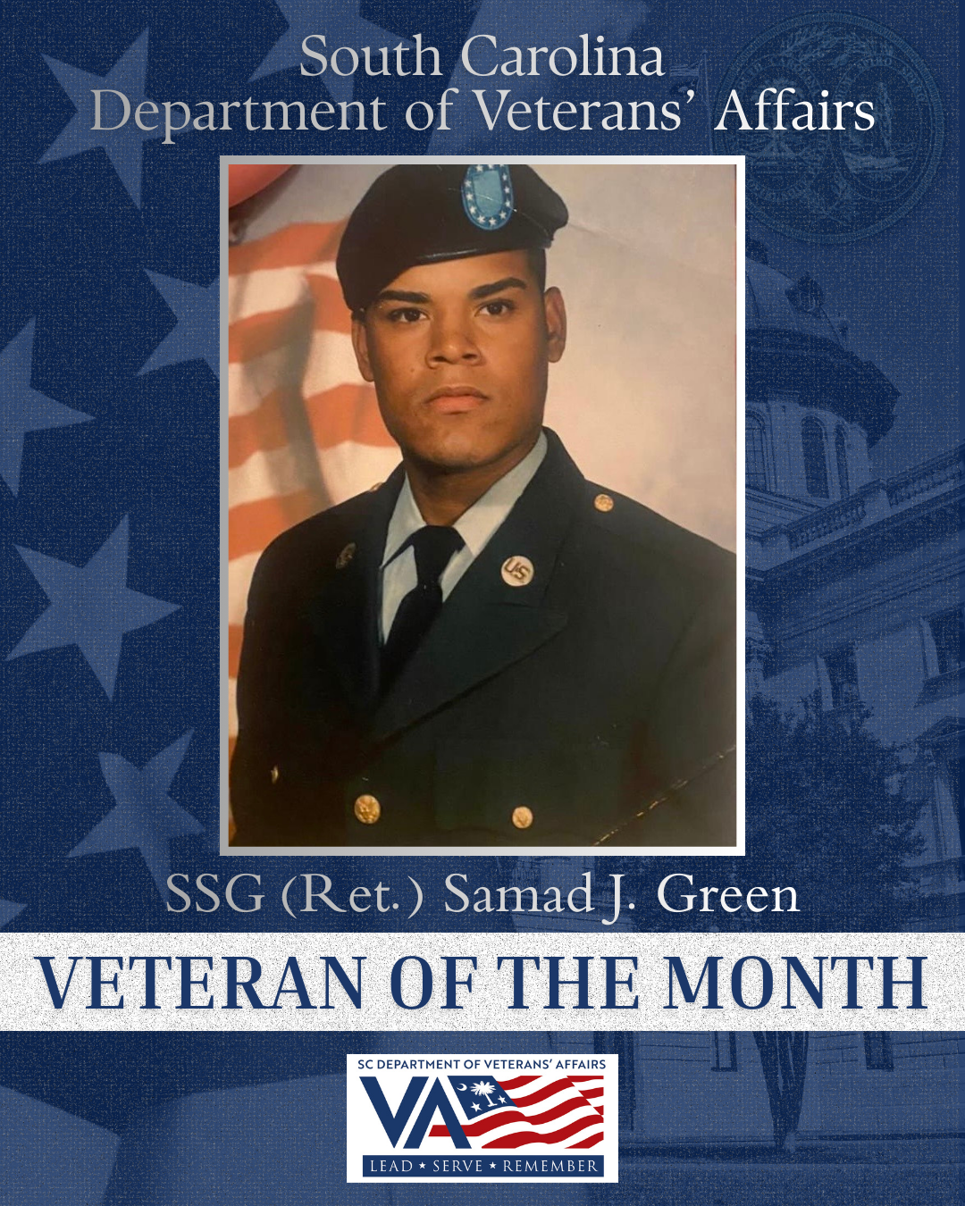 VOTM SSG (Ret.) Samad J. Green