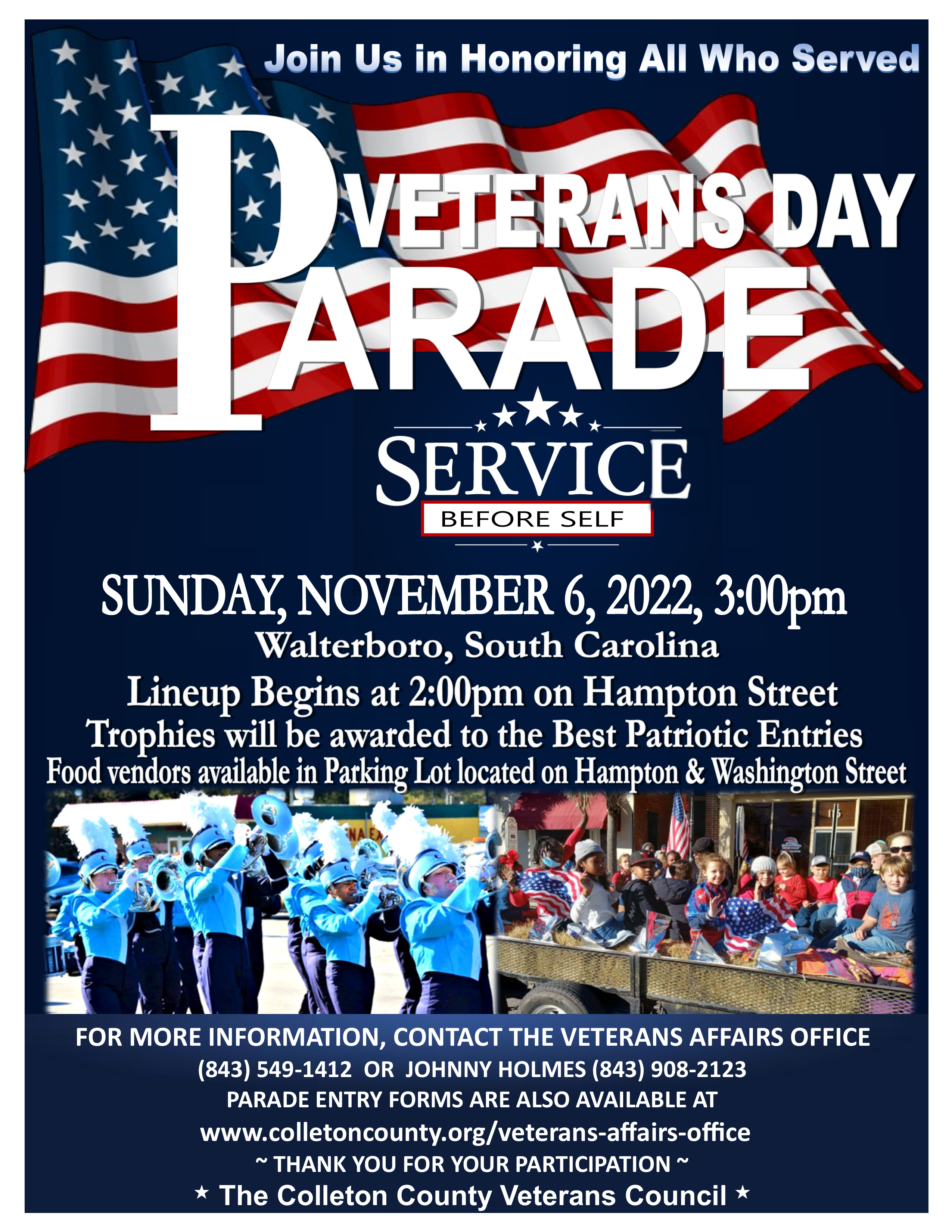 Walterboro veterans day parade