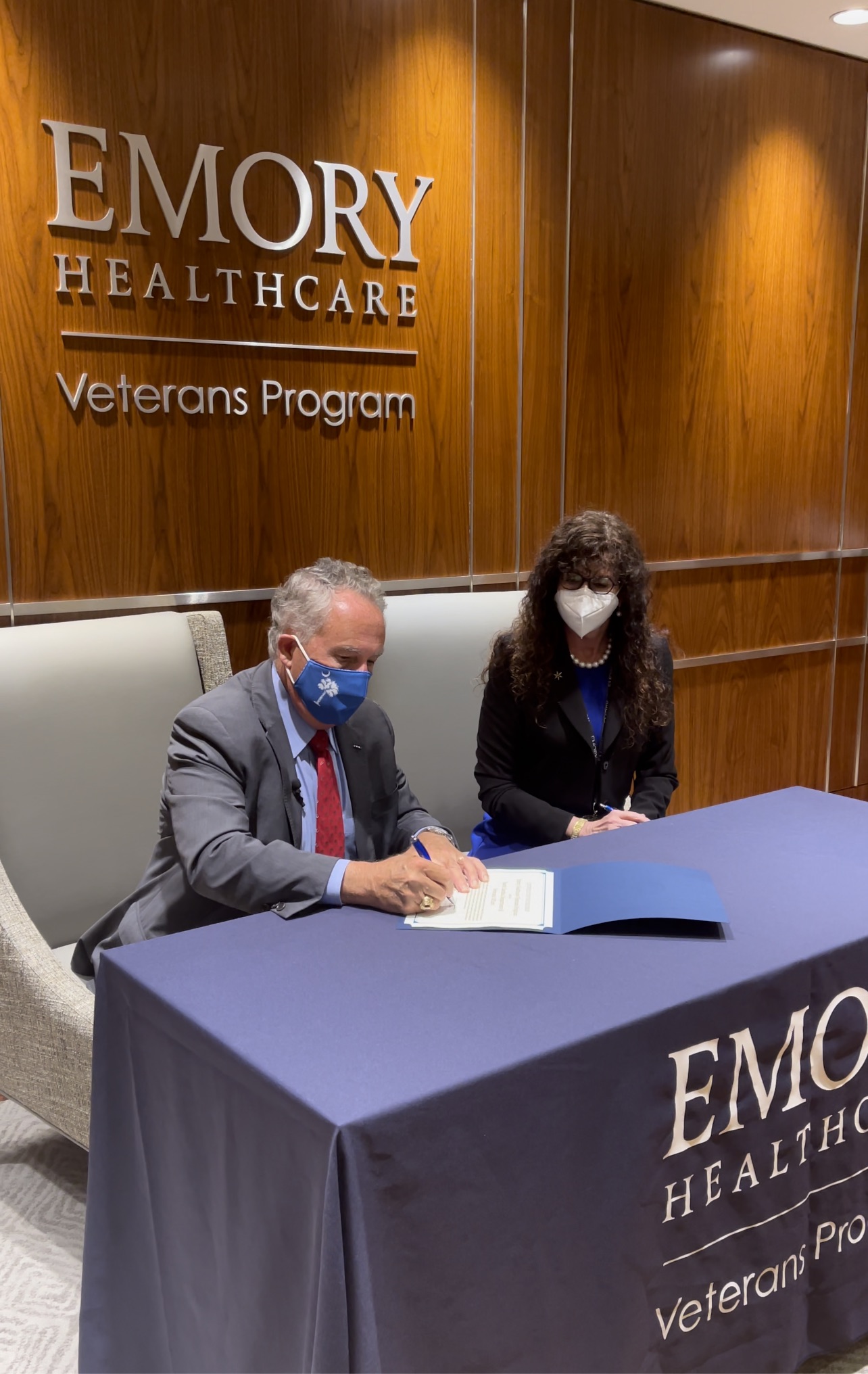 SCDVA partners with Emory Healthcare Veterans Program to expand mental  health treatment options to Veterans in SC