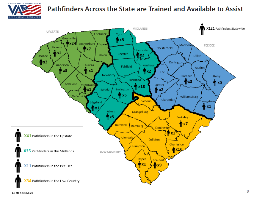 Trained Palmetto Pathfinders graphic