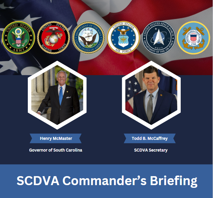 2023 Governor's Commander's Briefing flyer