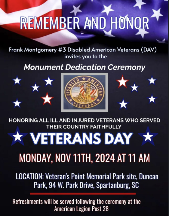 Monument Dedication Ceremony