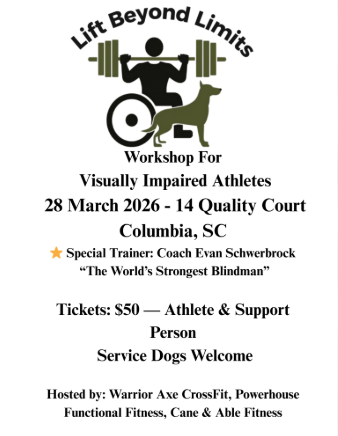 Visually Impaired Athletes Workshop