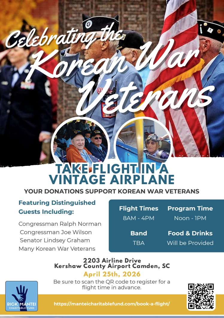 Korean War Veteran Recognition Flyer