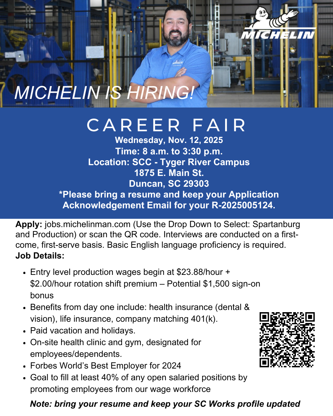 Michelin: Job Fair