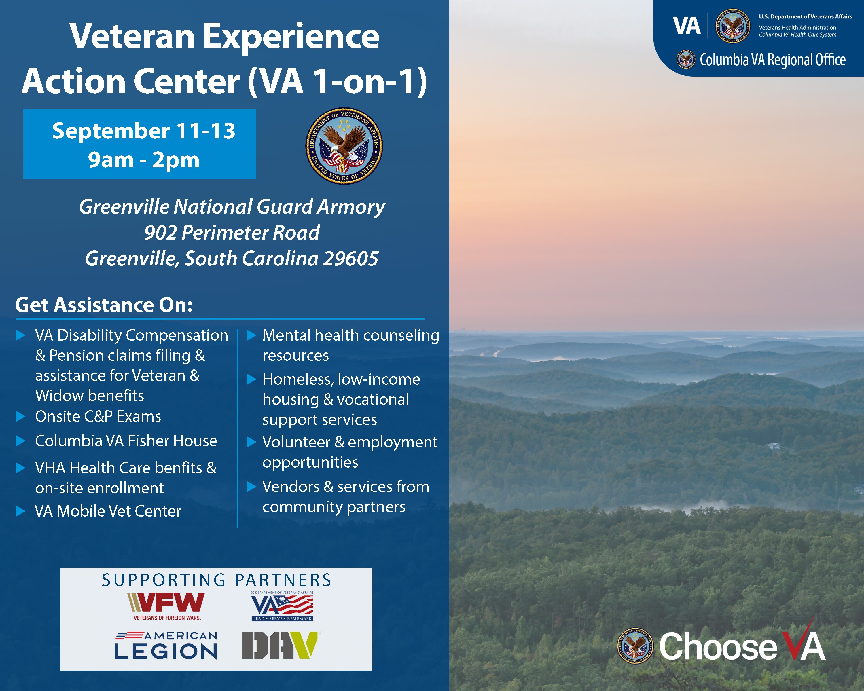 Greenville VA Clinic Flyer