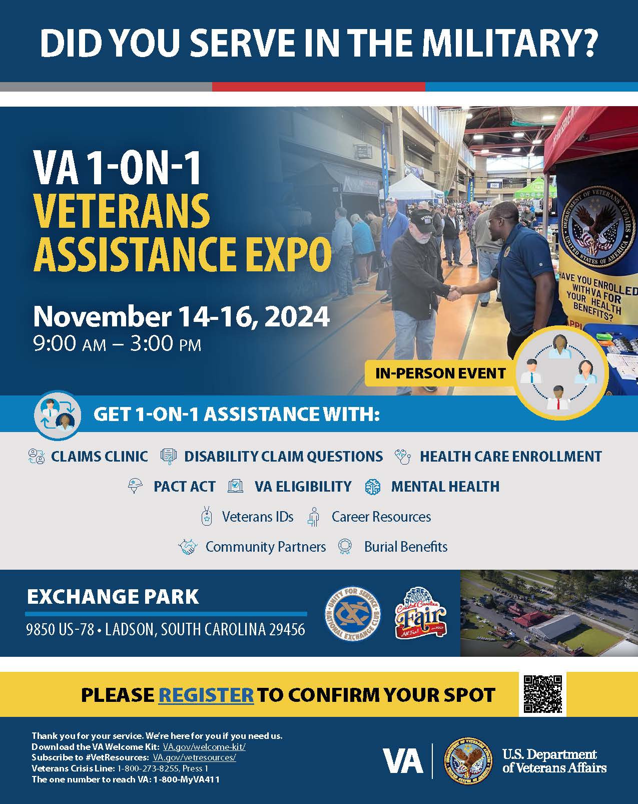 VEAC Charleston Nov 2024 Flyer