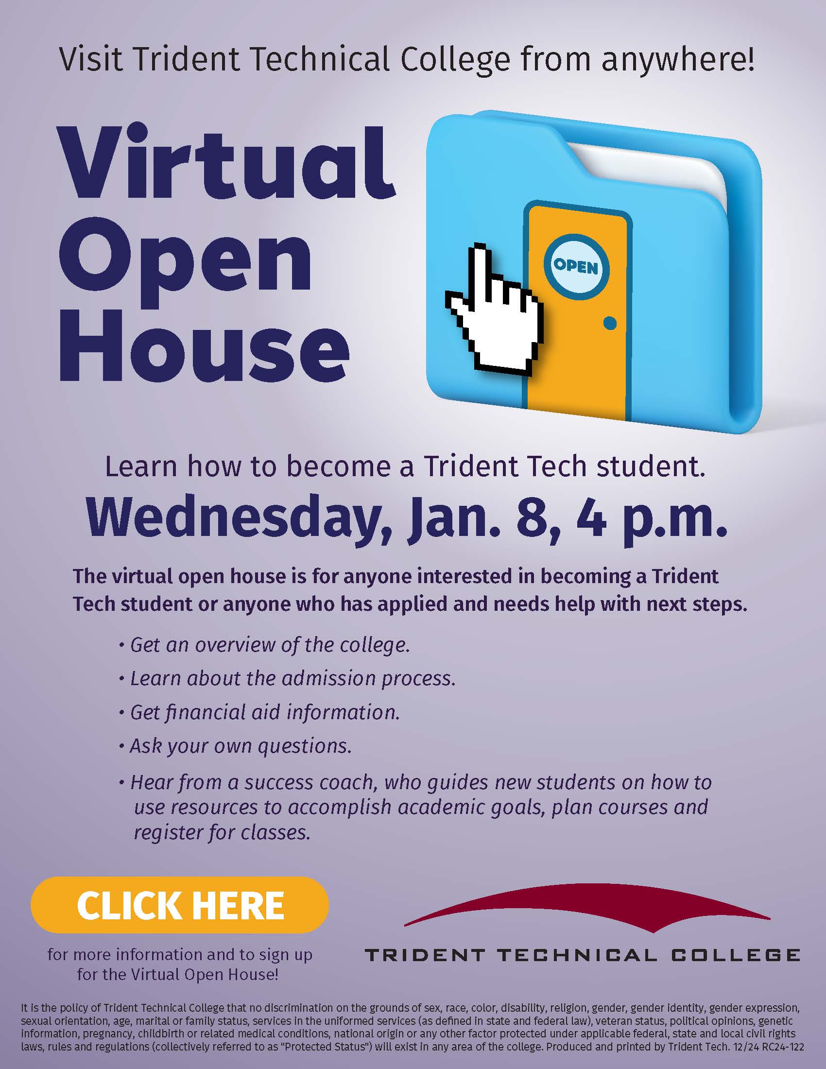 Trident Technical College Virtual Open House