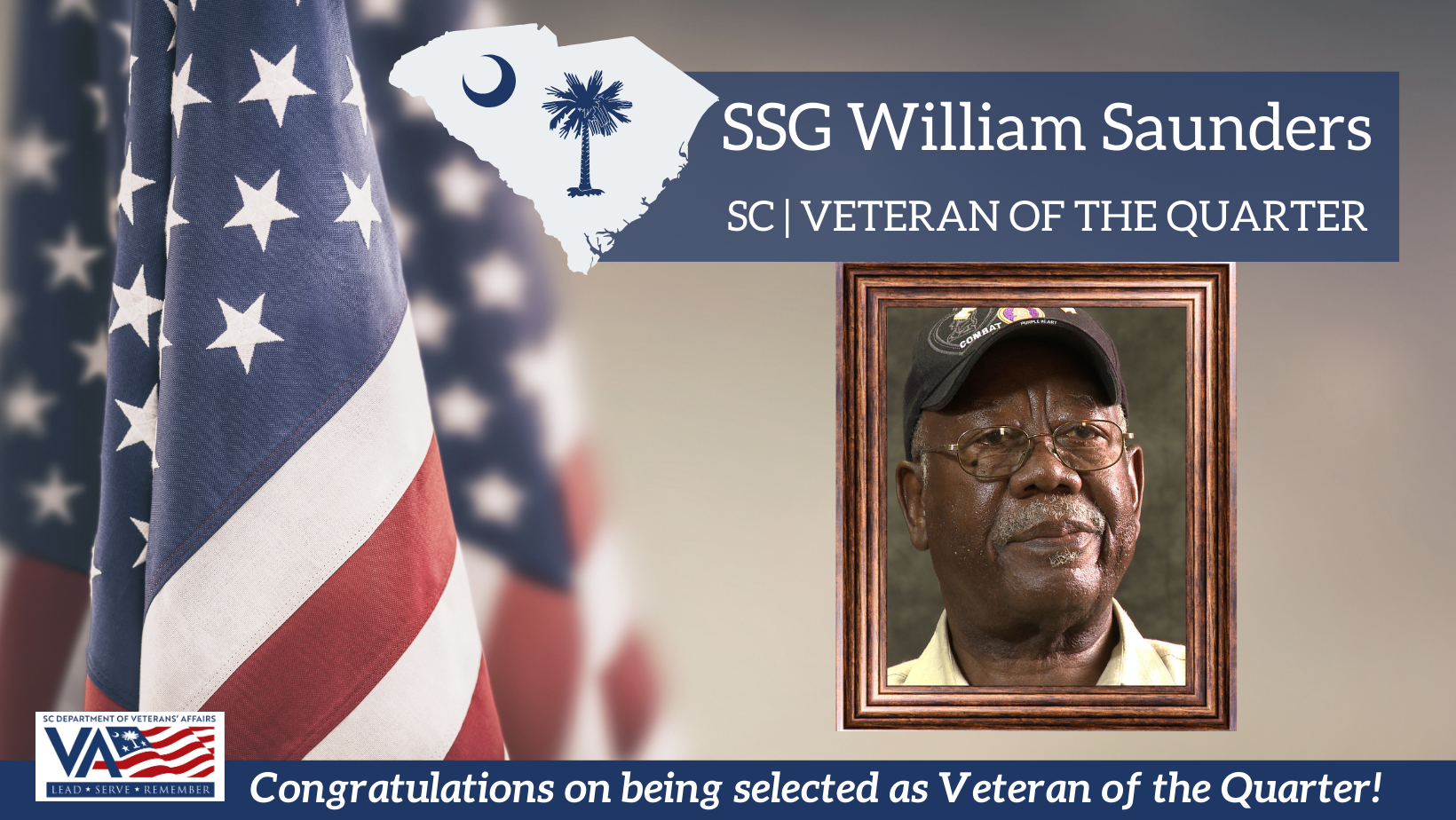 Williams Saunders Veteran of the Quarter