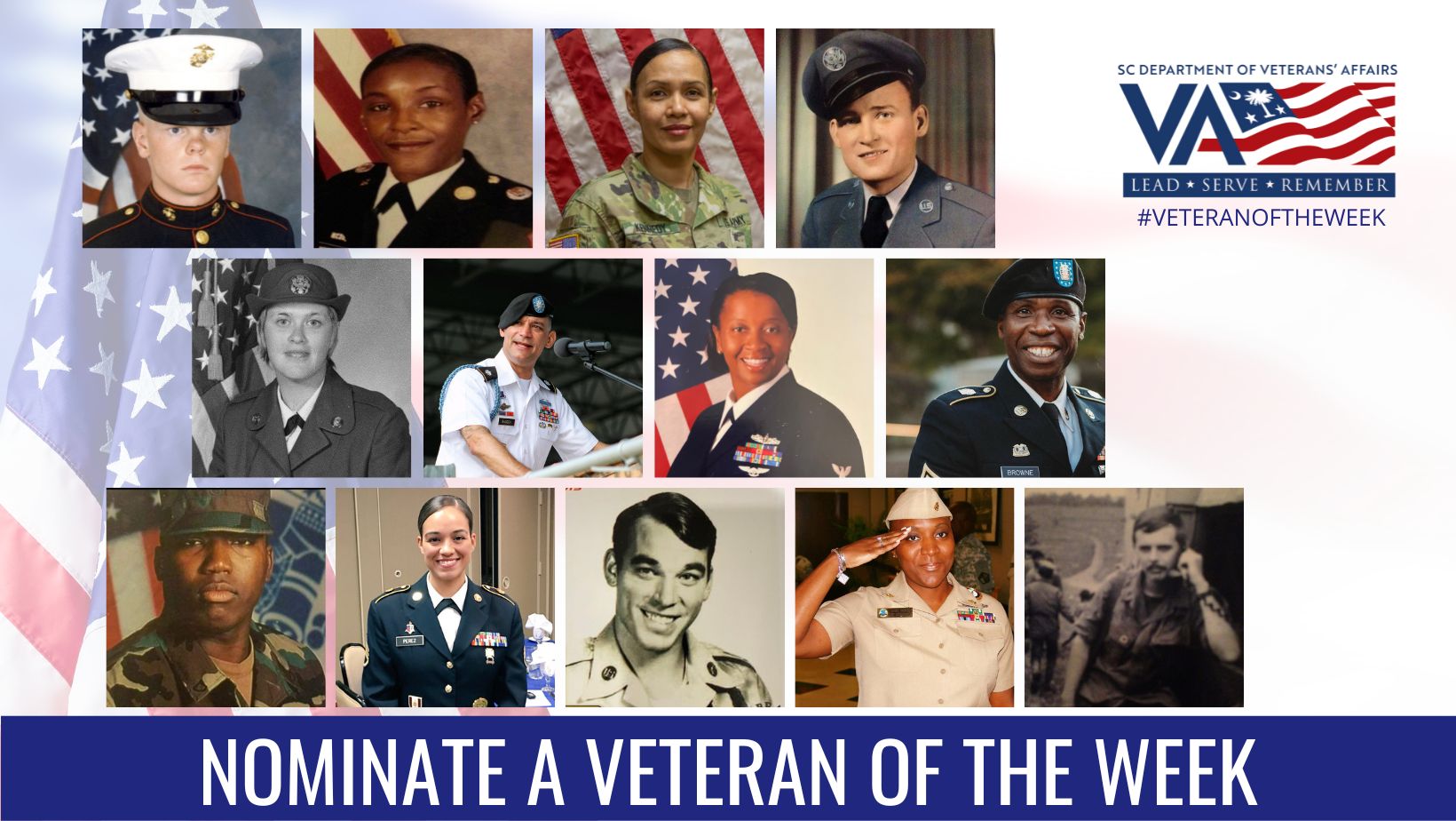 Nominate Veteran Collage