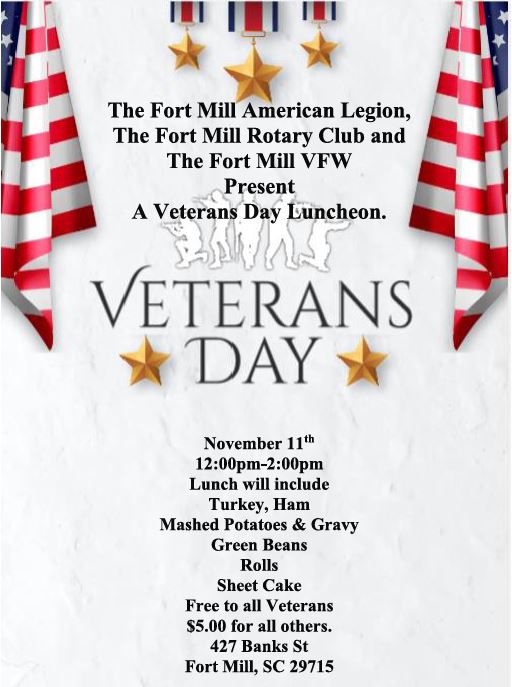 Fort Mill Veterans Day