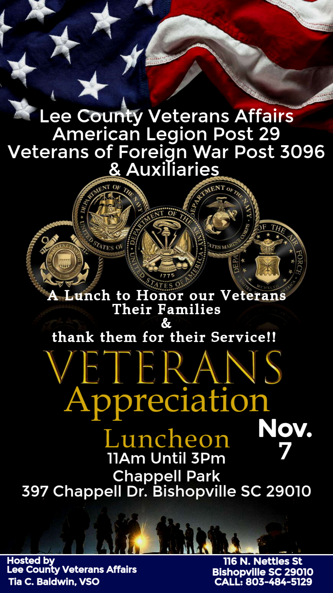Lee Country Veterans Appreciation Luncheon