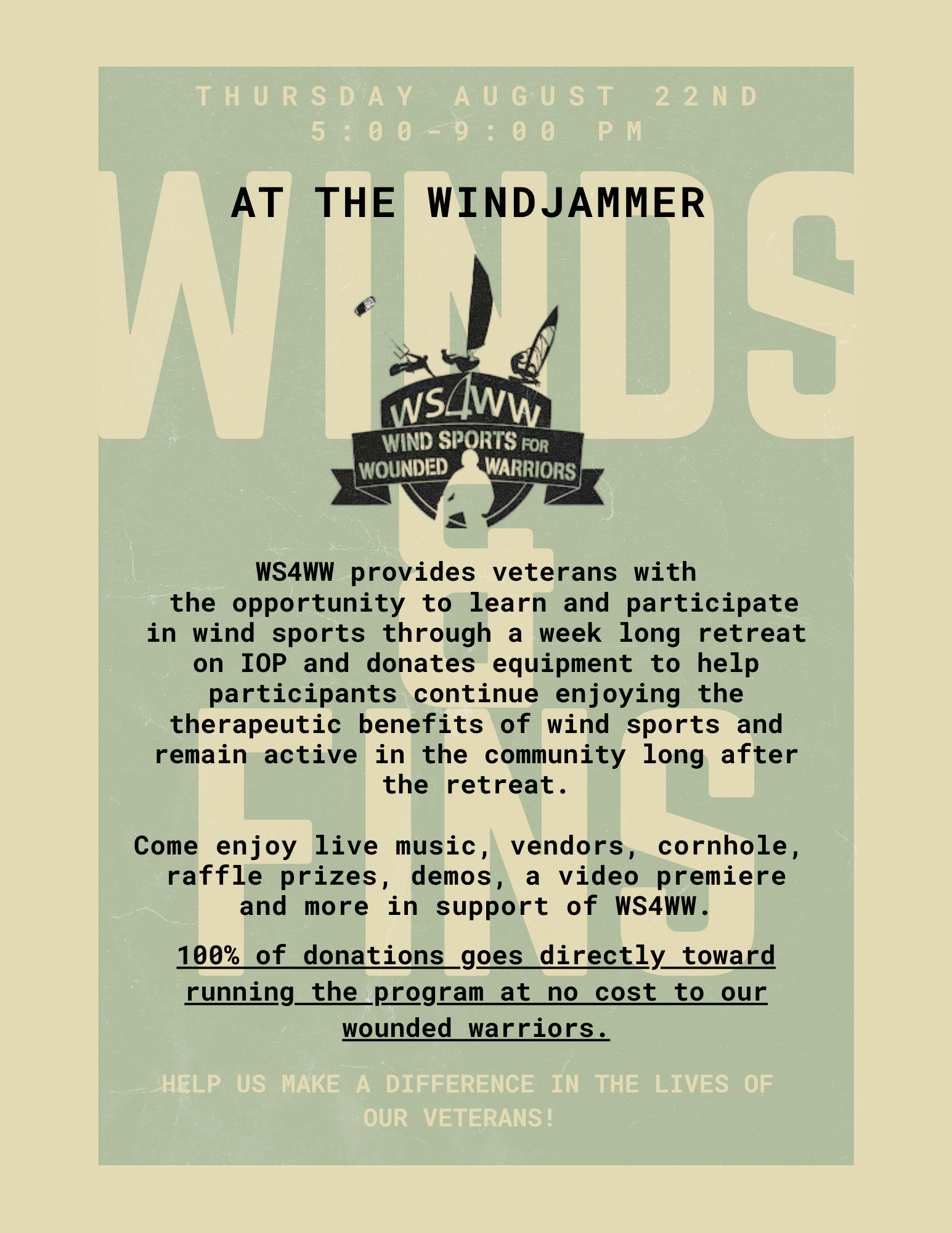 Wind Sports For Wounded Warriors