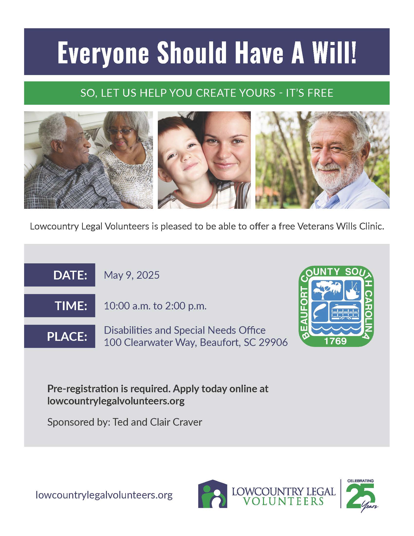Beaufort County Wills Clinic