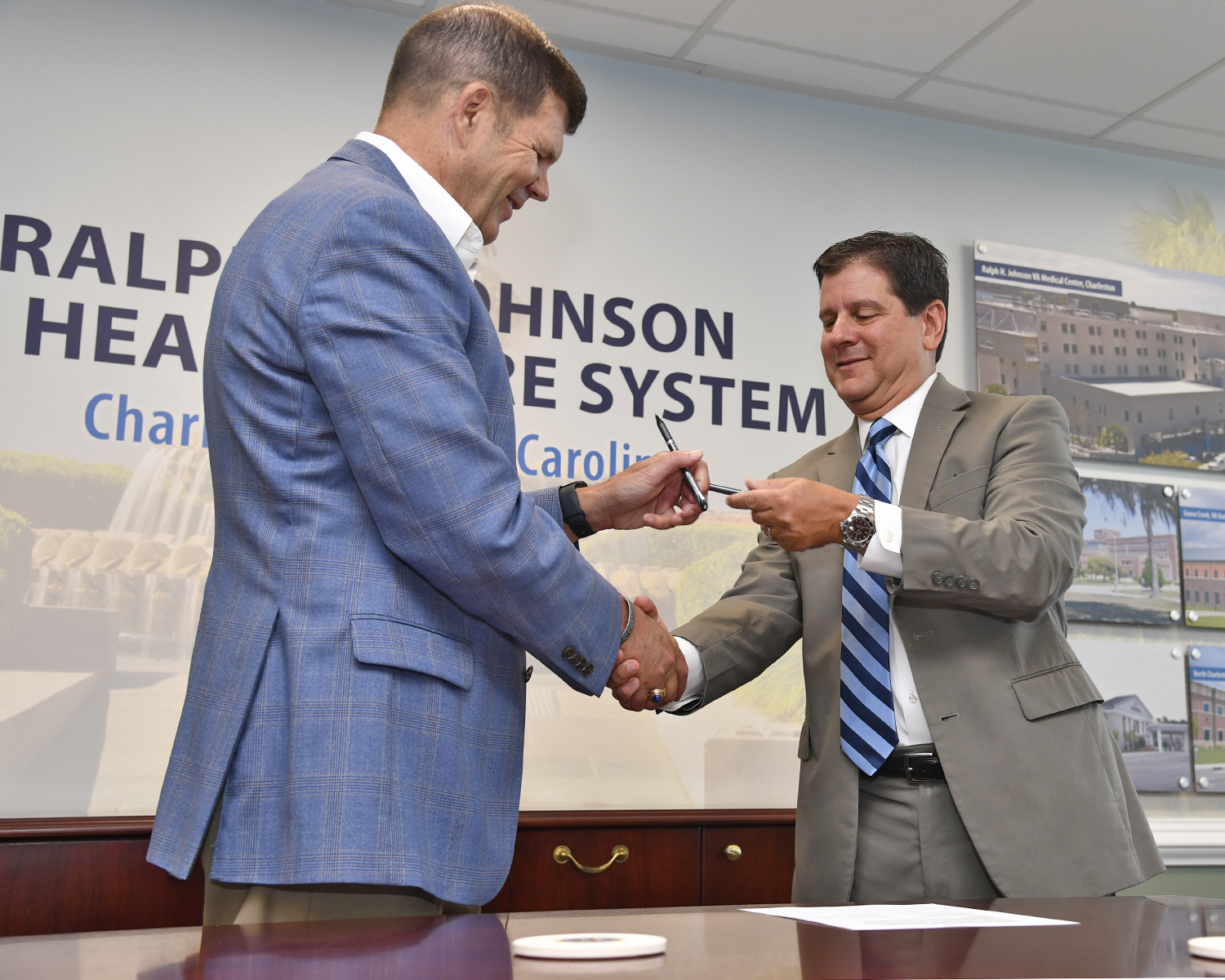 ralph h. johnson mou signing