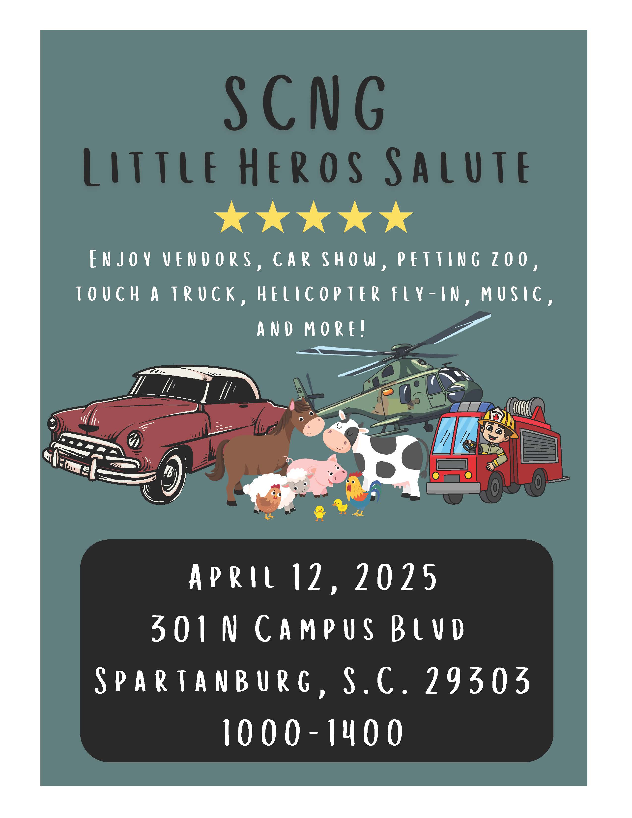 SCNG Little Heroes Salute