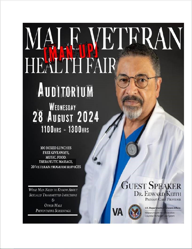 Male Veteran Health fair