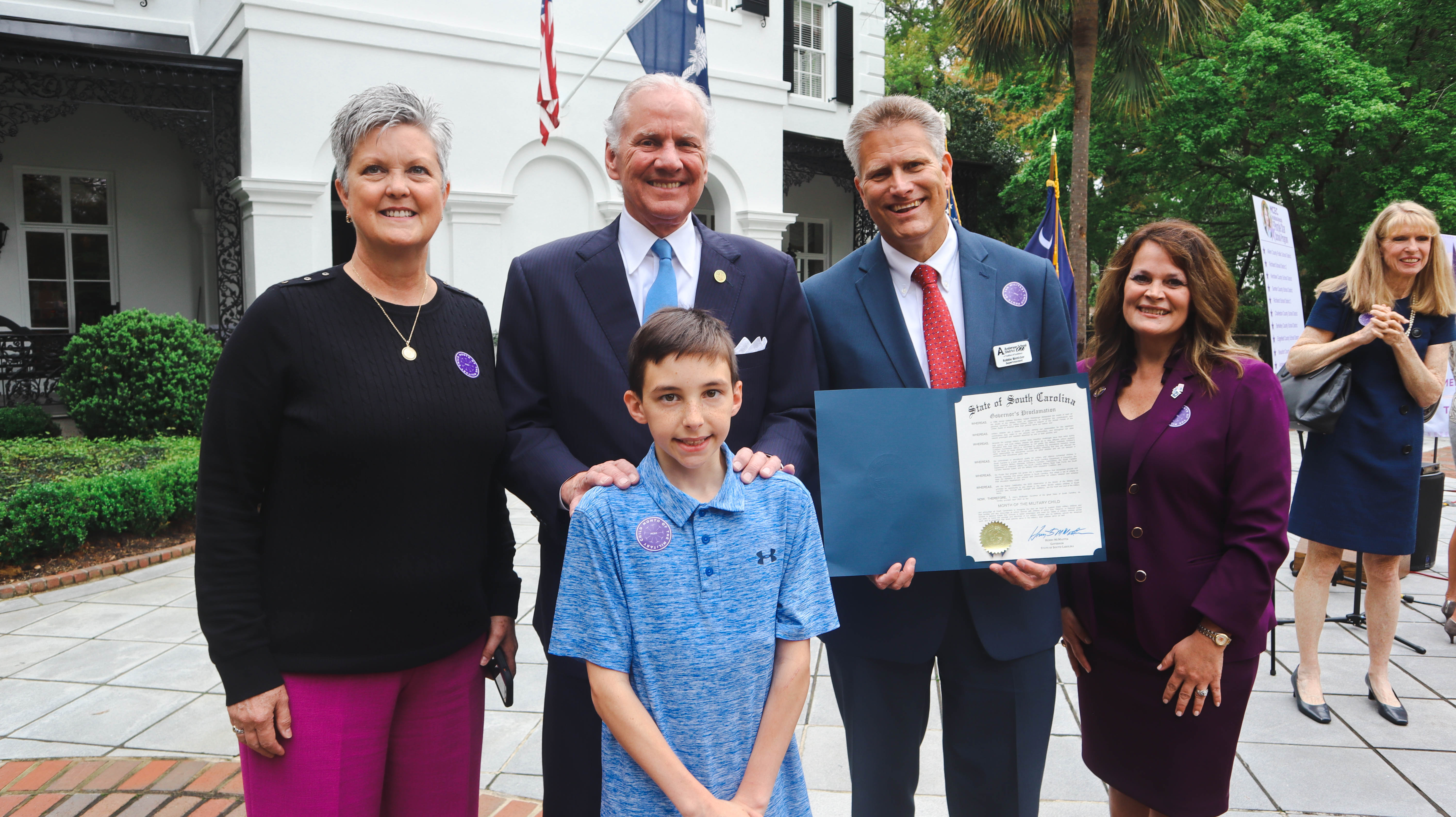 Purple Star School District designation