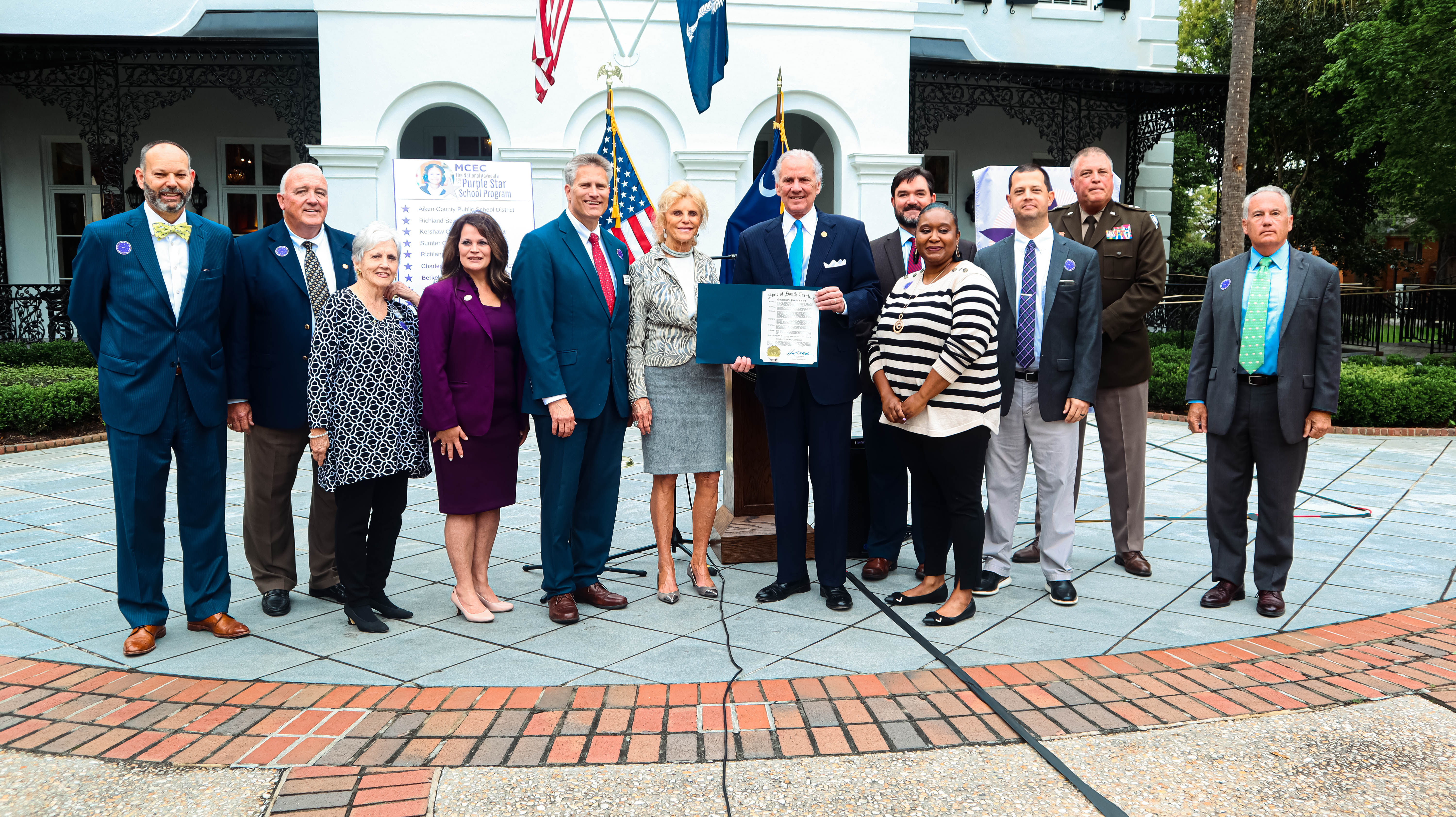 Anderson One Purple Star School District designation