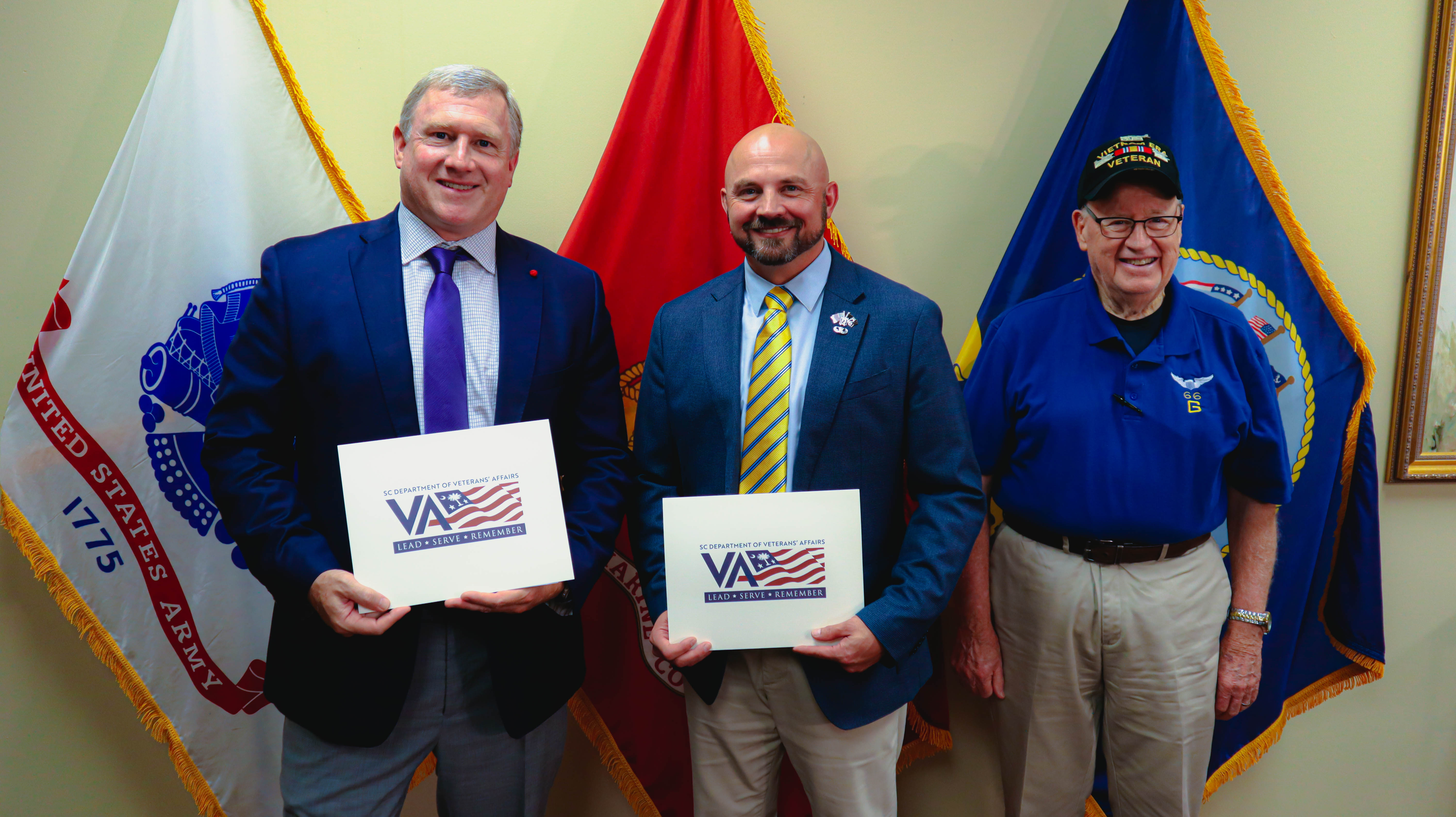 Spartanburg County Veterans' Affairs MOU signing