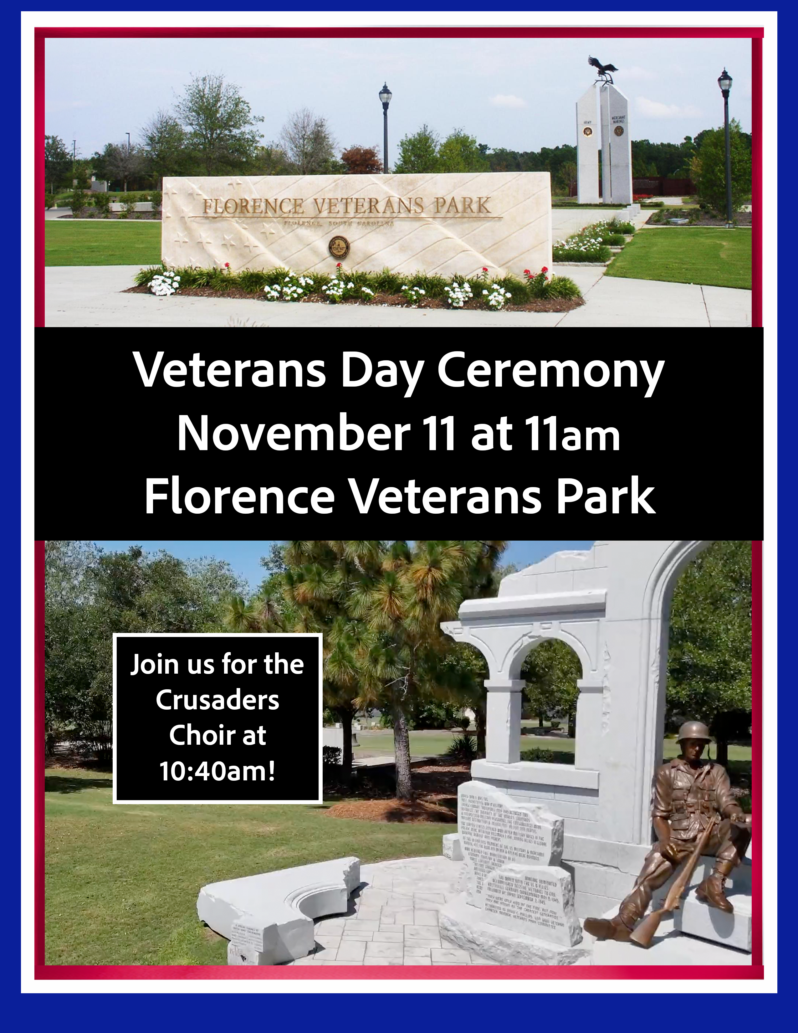 Florence County Veterans Day event