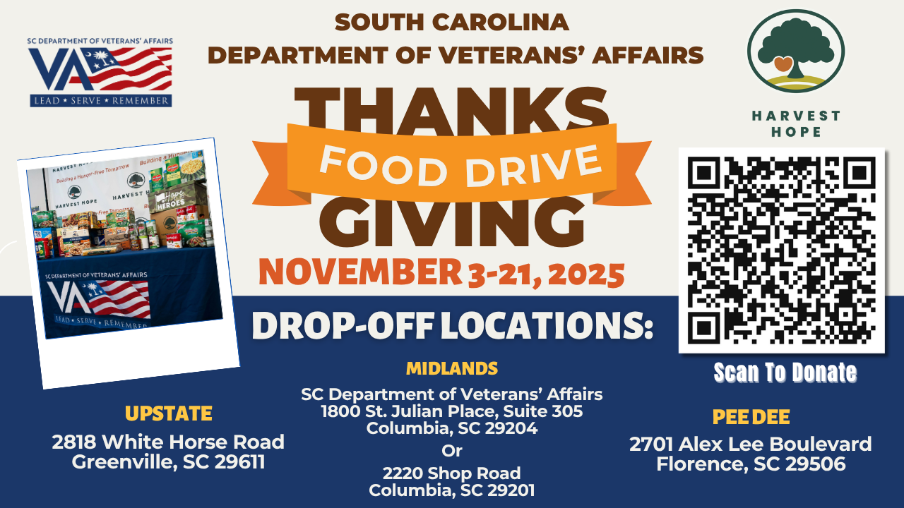 SCDVA Food Drive